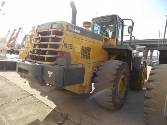 มาถึงใหม่อีกแล้ว รถตักแบบงาคีบ KOMATSU WA400-3E