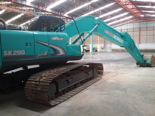 ขายรถแบคโฮ KOBELCO  sk 200-8 super Xรถทำงานน้อยสวยเหมือนไหม่ไม่มีรั่วซึมเอกสารพร้อมราคา2,600,000 090-772-3710 090-772-3708