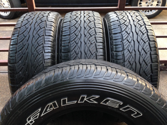 ยาง All Falken 265 65 17 กลางปี12 ดอกเต็ม ใช้งานยาว