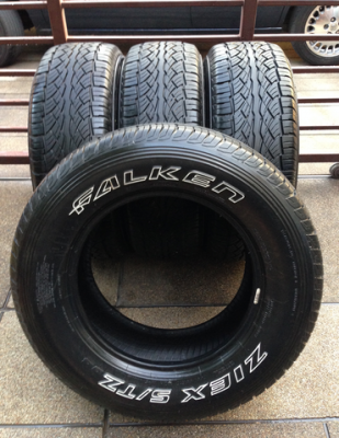 ยาง All Falken 265 65 17 กลางปี12 ดอกเต็ม ใช้งานยาว