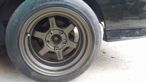 ขายล้อ TE37 V ขอบ 15 5 รู