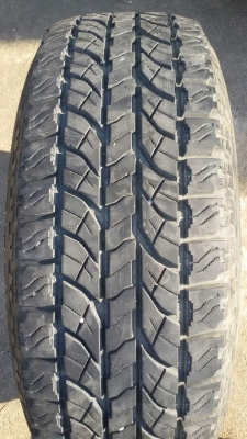 ขายยาง yokohama a/t ขนาด265/70/16 ปี12สวยๆครับ ขายยาง yokohama a/t ขนาด265/70/16 ปี12สวยๆครับ