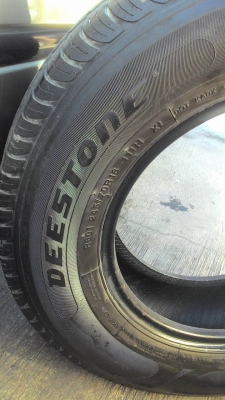 245/70R16 DEESTONE PAYAK 007 ปี2013 มี 1 เส้น ไม่มีปะ tel.081-427-3941 ไอดีไลน์ autobot107