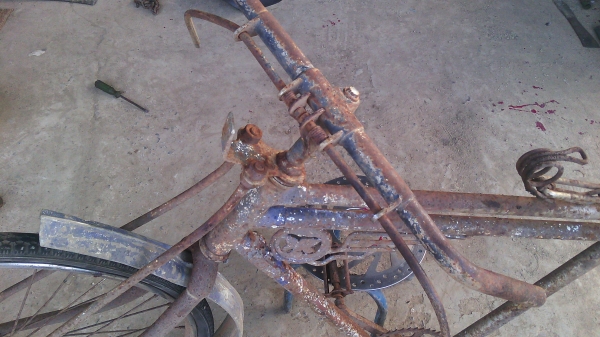 สามล้อถีบโบราณ