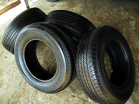 ยางกระบะสูง17  บริดสโตน265-65-R17ลงพื้นปี13 (4เส้น3,200)