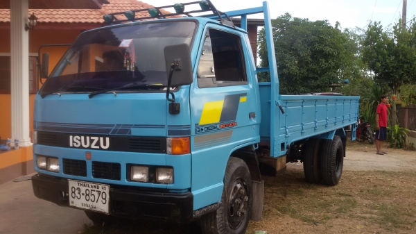 ขาย 6 ล้อ IS&Ugrave;ZU NKR(คุณวิรัช  ช่อกลาง รับรถกลับถึงชลบุรีวิ่งงานทำเงินเรียบร้อยแล้ว)เครื่องแน่นมาก แห้ง แรง ประหยัดน้ำมัน(4BE1ฝาดำ) แซสซีเยี่ยม สวยๆไม่ผุไม่ดาม ยางใหม่ 6 เส้น (ยาง7.50) พร้อมใช้งานได้เลย พร้อมโอนทั่ว