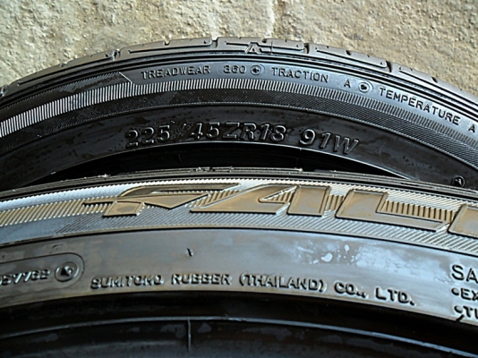 ยางซิ่ง18 ฟอลเคน225-45-R18ลงพื้นปลายปี14 (4เส้น 4,800) ยางซิ่ง18 ฟอลเคน225-45-R18ลงพื้นปลายปี14 (4เส้น 4,800)