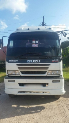 รถอีซูซุ 10 ล้อ หัวลาก GXZ  270 แรงม้า. ปี 50  ( ขายเฉพาะหัว. )    สนใจติดต่อ  081 - 6079515