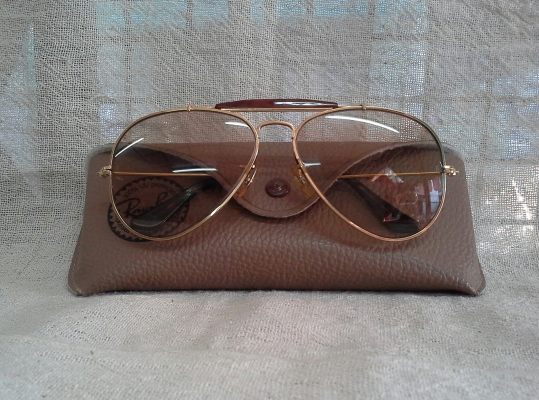 อภิมหาแว่นตาท่านนายพล B&amp;L RAY-BAN AVIATOR MacArthur Outdoorman Tortuga USA  เลนส์ออโต้  58mm