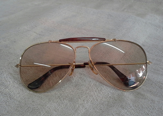 อภิมหาแว่นตาท่านนายพล B&amp;L RAY-BAN AVIATOR MacArthur Outdoorman Tortuga USA  เลนส์ออโต้  58mm