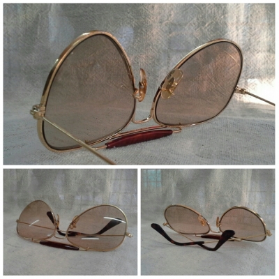 อภิมหาแว่นตาท่านนายพล B&amp;L RAY-BAN AVIATOR MacArthur Outdoorman Tortuga USA  เลนส์ออโต้  58mm