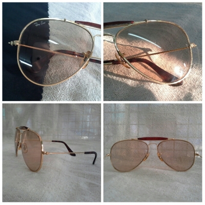 อภิมหาแว่นตาท่านนายพล B&amp;L RAY-BAN AVIATOR MacArthur Outdoorman Tortuga USA  เลนส์ออโต้  58mm