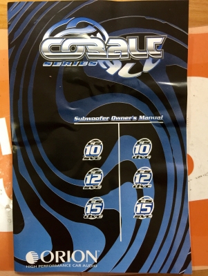 ขายลำโพงซับ 12" ORION รุ่น COBALT เหล็กปั้มวอยซ์คอยล์คู่ ขายลำโพงซับ 12" ORION รุ่น COBALT เหล็กปั้มวอยซ์คอยล์คู่