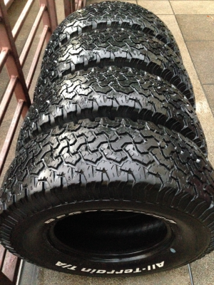 ยาง All BF goodrich 285 75 16 ดอกเต็ม สวยคม พร้อมใช้งานยาวๆ ราคาชุดล่ะ 6,500 บาท  ราไม่แพง