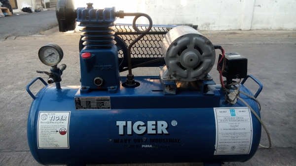 ปั้มลมไทเกอ36ลิตรใช้งานได้ปกติ
