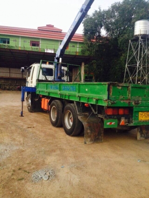 ขายรถเฮี๊ยบ 10 ล้อ 2 เพลา ZM  เครน 5 ตัน 4 ปลอก พร้อมใช้