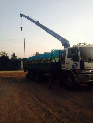 ขายรถเฮี๊ยบ 10 ล้อ 2 เพลา ZM  เครน 5 ตัน 4 ปลอก พร้อมใช้