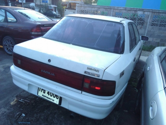 ขาย Mazda 323 ซีดาน เครื่องดี สภาพภายนอกพอได้ แก๊สไม่ได้ติด ภาษีขาดปี 56 เล่มพร้อมชุดโอน