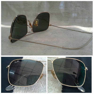 อภิมหาแว่นตาซุปตาร์ B&amp;L RAY-BAN CARAVAN  U.S.A. 52mm