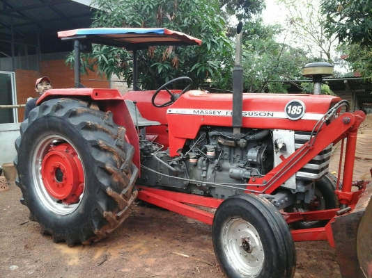 รถไถ Massey MF185 ใบดัน ผานพรวน 7x26 รถไถ Massey MF185 ใบดัน ผานพรวน 7x26