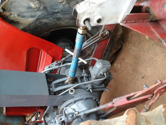 รถไถ Massey MF185 ใบดัน ผานพรวน 7x26 รถไถ Massey MF185 ใบดัน ผานพรวน 7x26