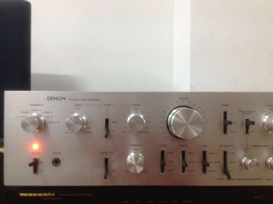 DENON PMA 501 INTEGRATED AMPLIFIER เก่าญี่ปุ่นเเท้สภาพสวยใช้ไฟ100V