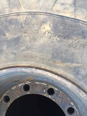 ยางรถตักเล็ก พร้อมกระทะ มือสอง ล้อละ 10,000 บาท