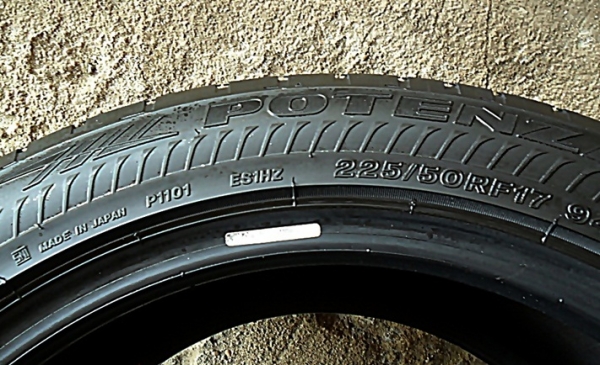 ยางซิ่ง17 Runflat บริดสโตน225-50-R17ลงพื้นปี14 (4เส้น 2,700)ห้ามต่อนะ ยางซิ่ง17 Runflat บริดสโตน225-50-R17ลงพื้นปี14 (4เส้น 2,700)ห้ามต่อนะ