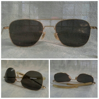 แว่นตาเสืออากาศรุ่นใหญ่ RANDOLPH made in USA  บิ๊กไซซ์!