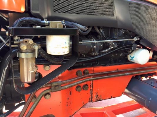 ขายรถไถ Kubota L4708(4WD) พร้อมใบมีดและโรตารี182ช้าง รถพร้อมใช้งาน