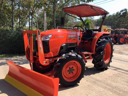 ขายรถไถ Kubota L4708(4WD) พร้อมใบมีดและโรตารี182ช้าง รถพร้อมใช้งาน