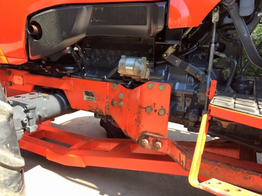 ขายรถไถ Kubota L4708(4WD) พร้อมใบมีดและโรตารี182ช้าง รถพร้อมใช้งาน