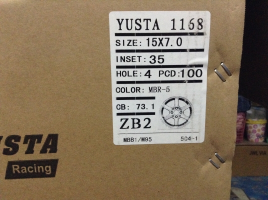 แม็กใหม่มือ1 TE37 ขอบ 15 นิ้ว 4 รู 100 ราคาถูกมีชุดเดียว