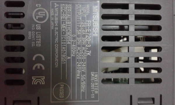 อินเวอร์เตอร์ มิซู 5 แรง 200 โวล์