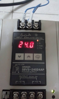 Power supply omron 24 โวล์ 10 แอมป์ Power supply omron 24 โวล์ 10 แอมป์
