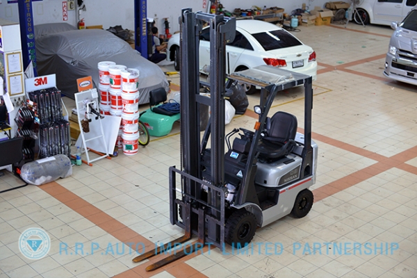ขายรถโฟล์คลิฟท์มือสอง NISSAN  รุ่น AL01-000127 ราคา 235,000 บาท นำเข้าจากประเทศญี่ปุ่น 100\% ไม่เคยใช้งานในไทย