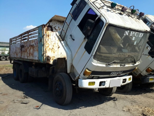 รถดัมพ์ 10ล้อ ISUZU 175 แรง 2 เพลา พร้อมใช้งาน