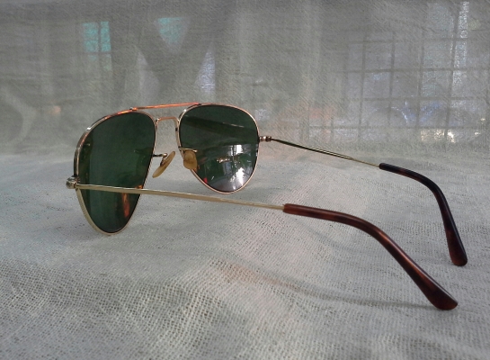 แว่นตาแฮนด์เมดโกลด์ฟิลด์ (ทองคำแท้ผสม) ALGHA 20 DUBAR made in England  20K