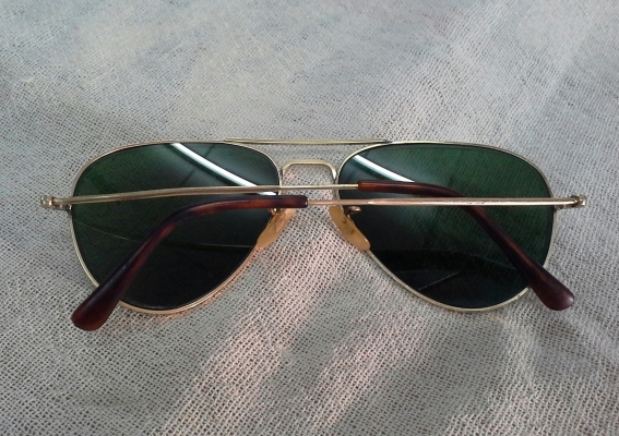 แว่นตาแฮนด์เมดโกลด์ฟิลด์ (ทองคำแท้ผสม) ALGHA 20 DUBAR made in England  20K