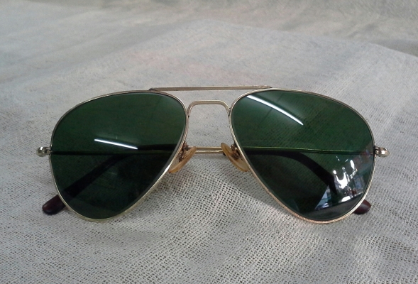 แว่นตาแฮนด์เมดโกลด์ฟิลด์ (ทองคำแท้ผสม) ALGHA 20 DUBAR made in England  20K