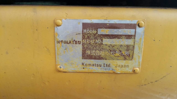 **850,000 บ.ต่อรอง/// แบคโฮ KOMATSU PC200-6 เล่มทะเบียน **ขาย KOMATSU PC200-6 แบคโฮสวยๆ มีเล่มทะเบียน HYD.EXCAVATOR KOMATSU PC200-6 Original Japan Model S/N(ซีเรียล) 93022 ไฟฟ้าครบ ปั้มเดิม เครื่องวางใหม่ (ยังไม่ลงเล่ม) เครื่องCUMMINS(PC200-7)-6สูบ แน่น แ