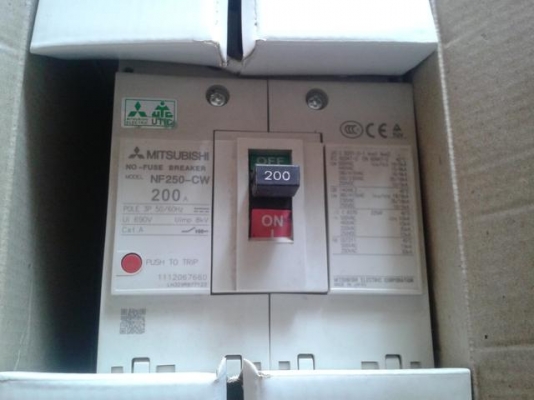 เบรกเกอร์ MITSUBISHI NF250-CW