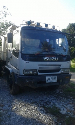 ขายรถบรรทุก 6 ล้อดัมพ์ ISUZU DECA 195 แรงม้ารถประกอบ ราคา 600000