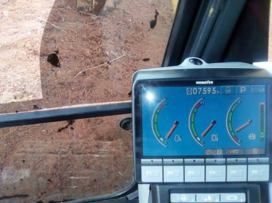 ขายรถแบคโฮ KOMATSU PC160-8 เอกสารเล่มทะเบียน 7500 ชม.ราคา 1450000