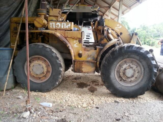 รถตักล้อยาง ยี่ห้อ CAT รุ่น 922B รถตักล้อยาง ยี่ห้อ CAT รุ่น 922B