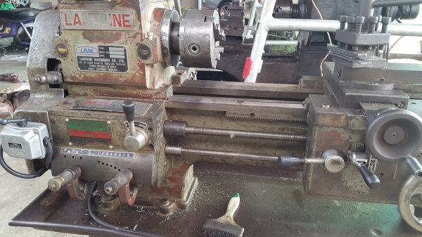 แท่นกลึง 4 ฟุต 2 เพลา พร้อมใช้งาน ไฟบ้าน ด่วนๆๆๆ 39,000