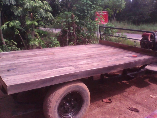 อีแต๋นคอกไม้ เครื่อง มิตซูบิชิ 8 แรง พร้อมใช้งาน