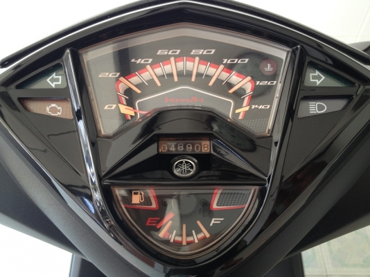 Mio125i โฉมใหม่ล่าสุด ที่ขายในศูนย์ วิ่ง4000 รถ10เดือน ปี58 (ของแถม 4 รายการ)