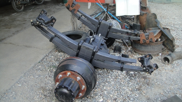 เฟืองท้ายพร้อมแหนบ ISUZU FTR240แรง สภาพใหม่มาก