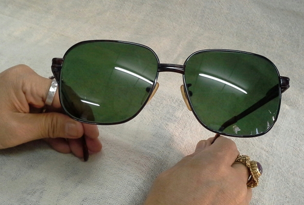 แว่นตาแฮนด์เมดผู้ดีอังกฤษ  Continental made in UK  บิ๊กไซซ์!